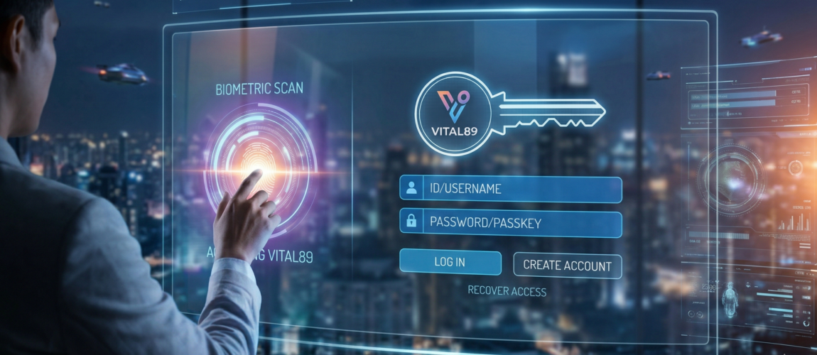 cara login vital89 dengan mudah dan aman