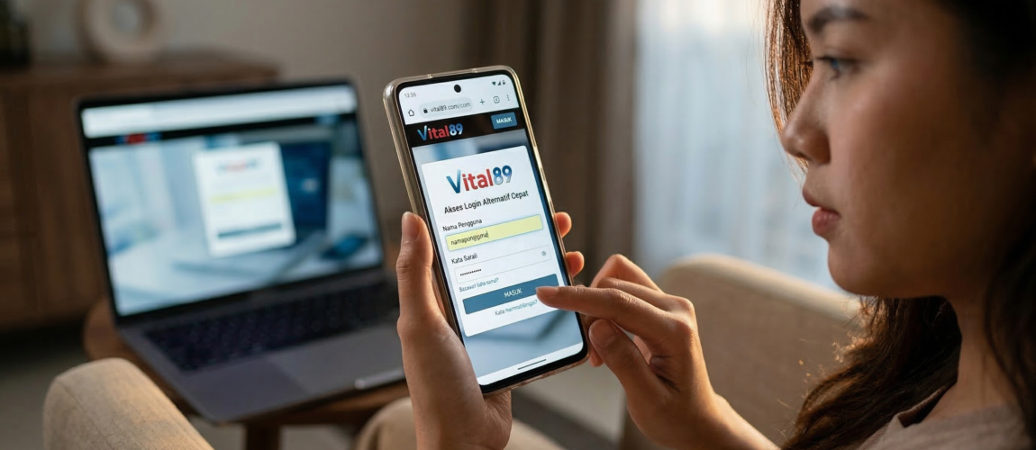Login Vital89 dengan mudah untuk akses akun dan fitur lengkap